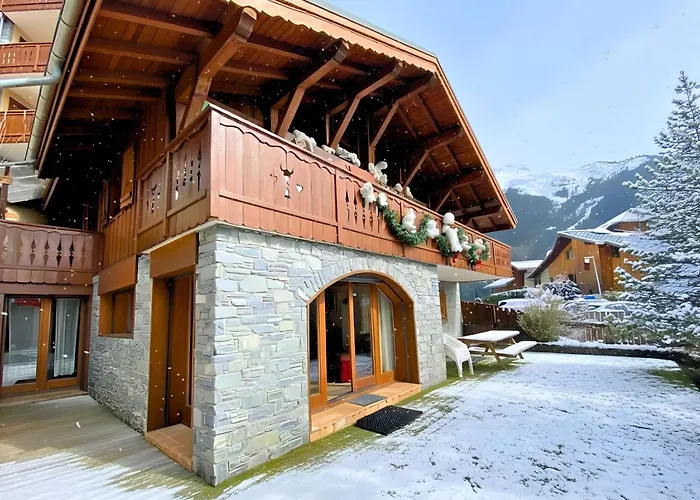 Casa-chalet Du Merle 1 : Refuge Alpin A Champagny Alpesi faház